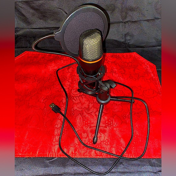 🎤BLUETHY- USB Microphone HiFi Sound 360 Degree Streaming Condenser Mic w/Tripod - Picture 11 of 17